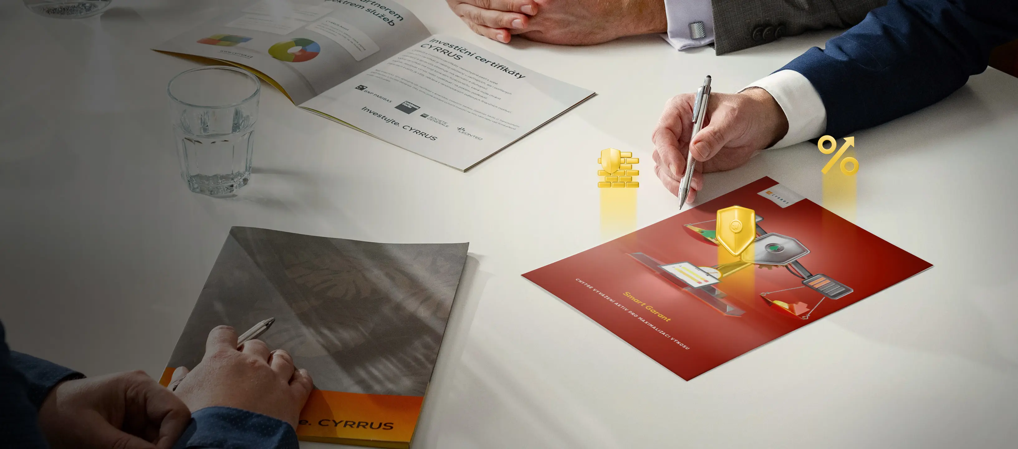 Představené investičních certifikátů