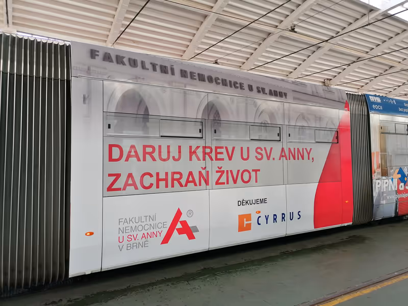 Darujeme krev do FNUSA